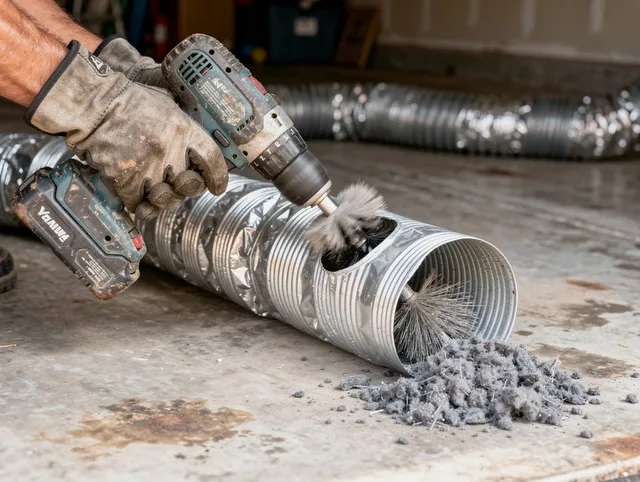 Professional duct cleaning by Hartford Dryer Vent Cleaning in Hartford